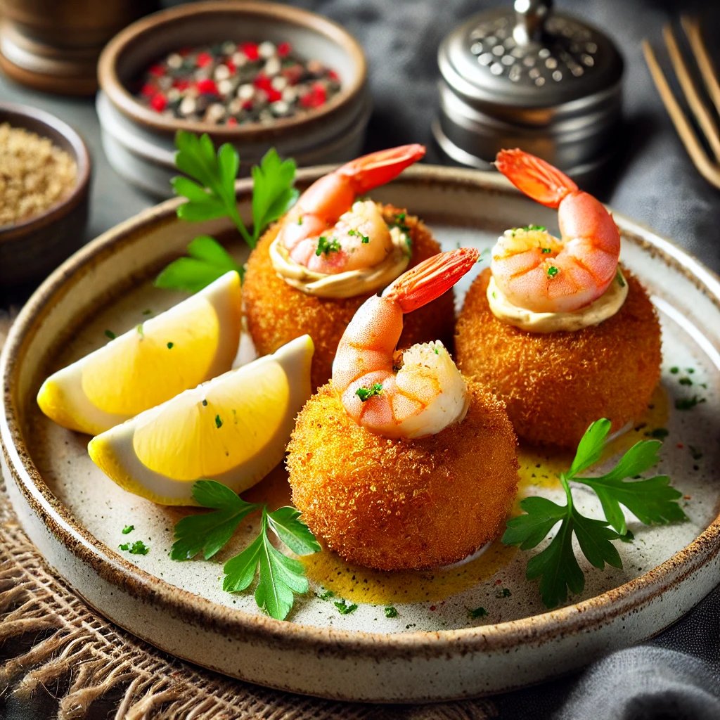 shrimp croquettes